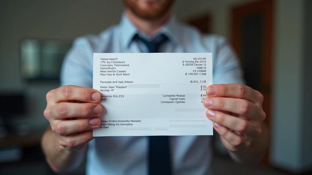 Before and after receipt images showing clarity improvement, side-by-side comparison, studio lighting, sharp detail